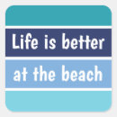 Buscar vida de la playa pegatinas Para todos