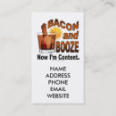 Buscar tocino tarjetas de visita Humor