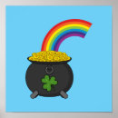 Buscar moneda de oro posters Irlandés