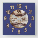Buscar baseball relojes de pared Team
