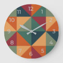 Buscar geométrico relojes de pared Simple