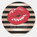 Buscar labios rojos pegatinas Elegante