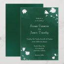 Buscar color verde esmeralda invitaciones Floral