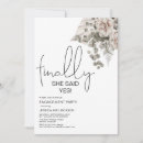 Buscar finalmente invitaciones Minimalista