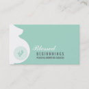 Buscar pies del bebé tarjetas de visita Moderno