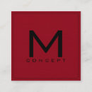 Buscar consultores profesionales tarjetas de visita Monograma