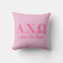 Buscar letras griegas cojines Hermandad alpha chi omega