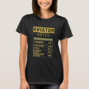 Buscar aviador camisetas Profesión