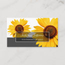 Buscar flores amarillas tarjetas de visita Clientes