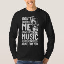 Buscar instrumentos musicales camisetas Jazz