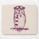 Buscar búho divertido alfombrillas de raton Pájaro