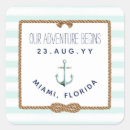 Buscar rayas náuticas pegatinas Invitados