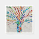 Buscar árbol de la vida servilletas Colorido