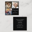 Buscar fotografía blanco y negro tarjetas de visita General y unisex