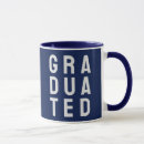 Buscar graduado tazas Mugre de graduación