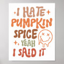 Buscar acción de gracias divertida posters 1 º caída