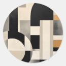 Buscar composición abstracta pegatinas Negro