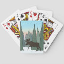 Buscar moose barajas de cartas Nieve