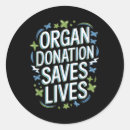 Buscar donación de órganos pegatinas Camisa de trompa