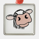 Buscar vaca del dibujo animado adornos Para todos
