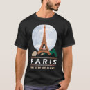 Buscar torre eiffel camisetas Lindo