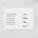 Buscar cara triste tarjetas de visita Divertido