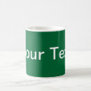 Buscar verde oscuro tazas General y unisex
