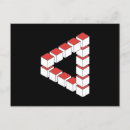 Buscar triángulos postales Abstracto