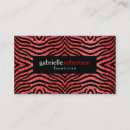 Buscar cebra tarjetas de visita Moderno