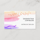 Buscar interior diseño tarjetas de visita Rosa