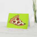 Buscar rebanada de pizza tarjetas Italiano