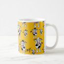 Buscar vaca del dibujo animado tazas Animal del campo