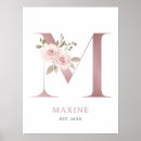 Buscar letra m posters Elegante