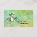 Buscar rana tarjetas de visita Lindo