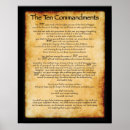 Buscar mandamientos posters Moisés