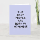 Buscar noviembre tarjetas de cumpleaños 8 º tarjeta