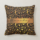 Buscar leopardo negro cojines Para todos
