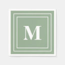 Buscar monogram servilletas General y unisex