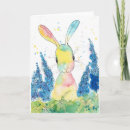 Buscar conejito tarjetas Azul