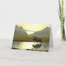 Buscar alces tarjetas Alaska