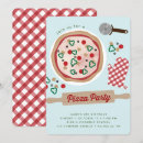 Buscar fiesta de la pizza invitaciones Pepperoni