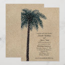 Buscar palm tree wedding invitaciones Rústico