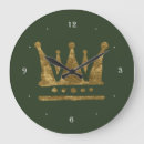 Buscar corona del rey relojes de pared Reina