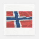 Buscar bandera de noruega servilletas Marcar