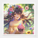 Buscar torta de cumpleaños servilletas Chica