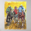 Buscar el competir con arte Equino