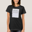Buscar friki de la matemáticas camisetas Para ella