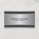 Buscar aluminio tarjetas de visita Gris