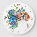 Buscar beagle relojes de pared Animal