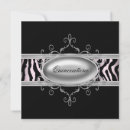 Buscar cebra y rosa invitaciones Para todos